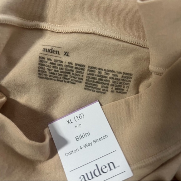 Auden Women’s XL (16) Seamless Hipster, Bikini Bundle (3) Panties NWT Comfort - Picture 3 of 10